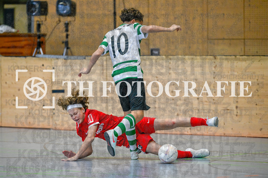 GER, Sporting - SC Freiburg, Fussball, U14 Hallenturnier, PS-Immo-Cup 2026, 18.01.2026 | Sporting - SC Freiburg