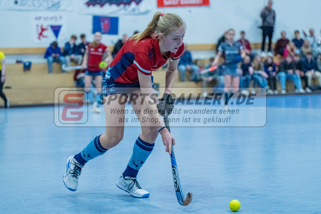 HK_20240303_109236 | Spiel um Platz 3 Deutsche Meisterschaft WU16 am 3.3.2024 Halle DHC, Düsseldorf ,