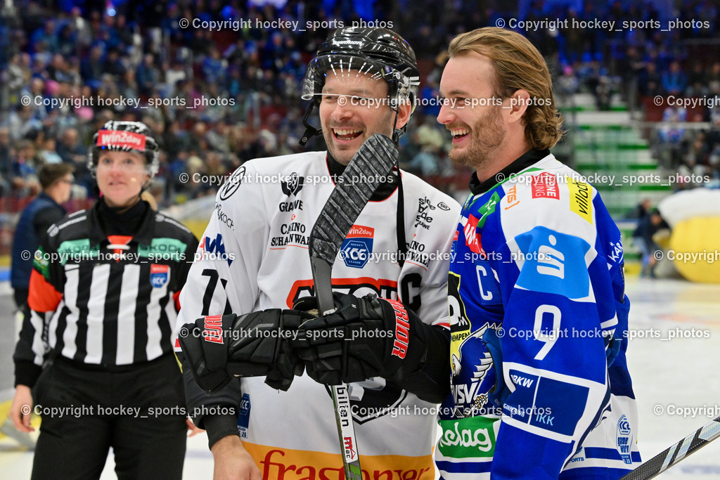EC IDM Wärmepumpen VSV vs. Pioneers Vorarlberg | #71 Kevin Macierzynski Pioneers Vorarlberg, #9 Alexander Rauchenwald EC VSV, EC IDM Wärmepumpen VSV vs. Pioneers Vorarlberg, EC IDM WÄRMEPUMPEN VSV vs. Pioneers Vorarlberg am 03.10.2025 in Villach (Stadthalle Villach), Austria, (Photo by Bernd Stefan)