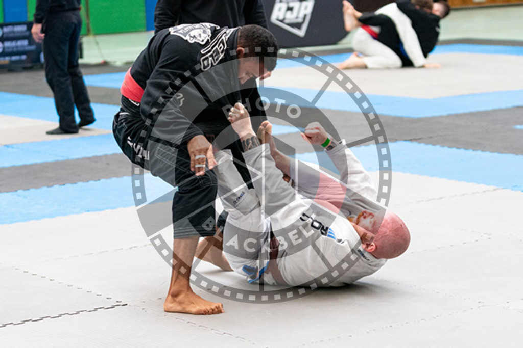 20230826PBB52302 | Fighters compete during the AJP INTLPRO BJJ and grappling competition in Hamburg, Germany, on August 26 2023.
