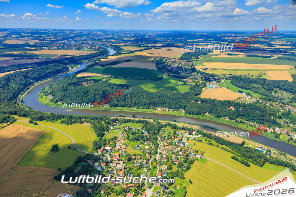 Luftbild von Naundorf Struppen - Luftaufnahme wurde 2016 von https://frankenair.de mittels Flugzeug (keine Drohne) erstellt - die Geschenkidee