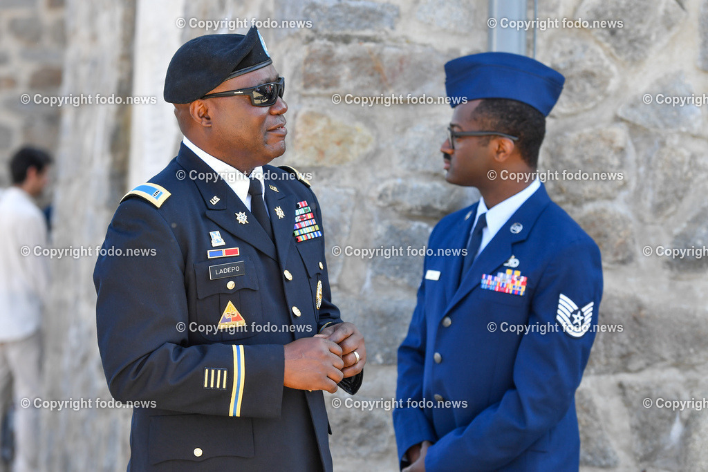 Internationale Gedenk- und Befreiungsfeier Gedenkstaette Mauthausen 2022_ 15.05.2022-49 | 15.05.2022, Mauthausen, AUT, Internationale Gedenk- und Befreiungsfeier Gedenkstaette Mauthausen 2022, im Bild US Army, US Air Force// International Liberation Ceremony 2022, Mauthausen CC Memorial 2022/05/15