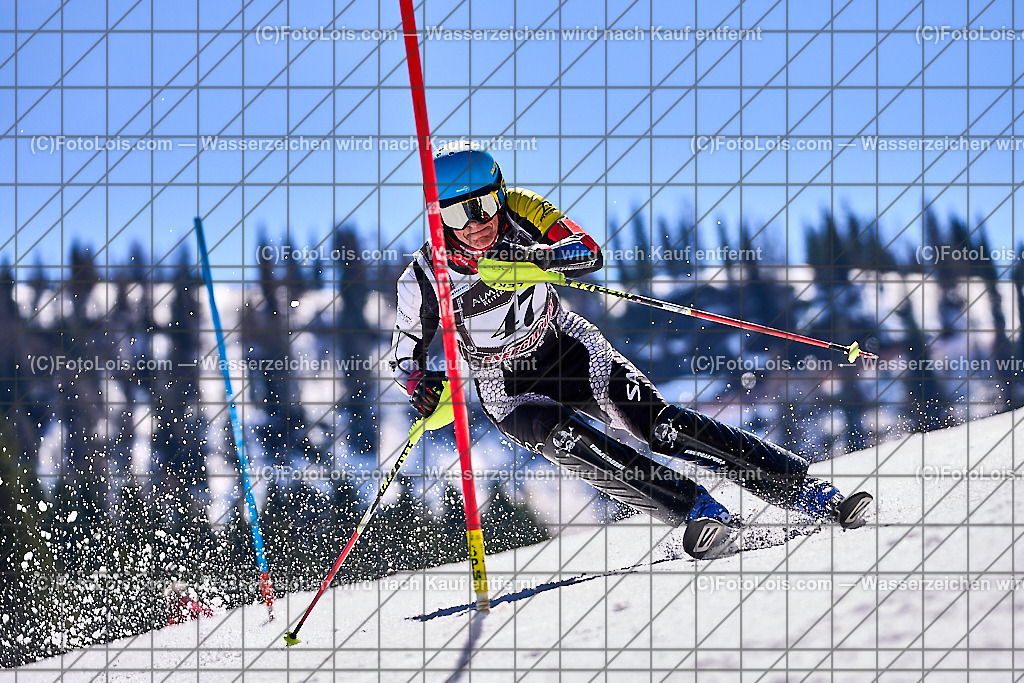 ALP2362_Reiteralm_Steir-LM_SL_Fischer Manfred | (C)FotoLois.com, Alois Spandl. Steirische Landesmeisterschaften Ski alpin SLALOM, Reiteralm, Sa 13. April 2024.
