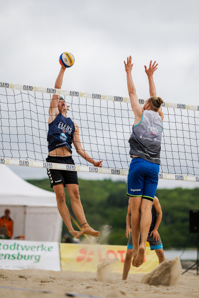 Beachvolleyball I Saison 2026 I FLENS Beach-Tour I 3. Turnier I Flensburger Förde | Jasper Lorenz Fotografie - Realisiert mit Pictrs.com