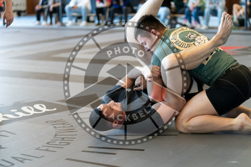 20250329PBB4356 | Fighters compete during the International Luta Livre (ILLCS) Germany IX Spring 2025 Competition spring on March 29, 2025 in Hannover, Germany.© Chiara Dazi