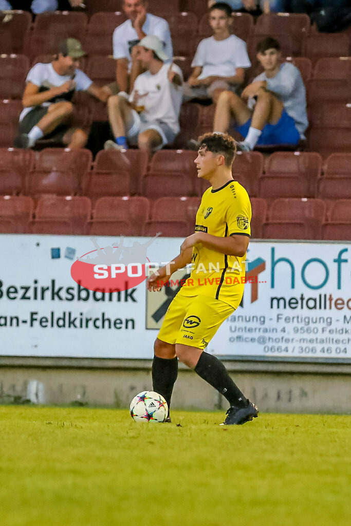 SV Feldkirchen - SC Launsdorf 2-1, Unterliga Ost |  SV Feldkirchen - SC Launsdorf 2-1 am 23.08.2023 in Feldkirchen
(Modehaus NIMO Arena), Austria, (Photo by Ernst Krawagner sport-fan.at) - Realisiert mit Pictrs.com