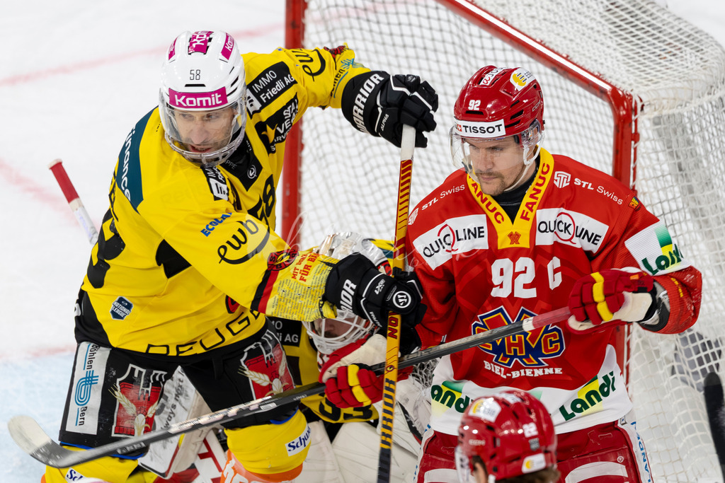 EHCB vs SCB 20260312_wb-4070 | Sportbilder, Sportfotograf, Hochzeits- und Eventfotografin, Flugshows, Portraits und Tiershooting, Aviation, Downhill, Nationalleague, Swissleague, International
