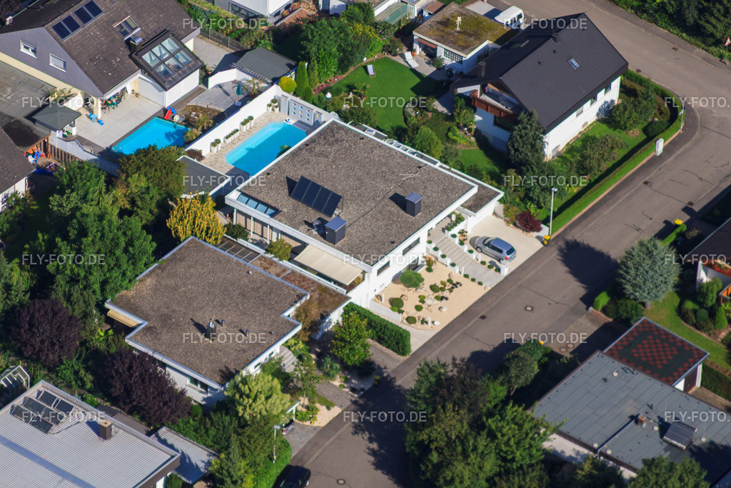 Fasanenstr | Luftbild: Fasanenstr im Ortsteil Vimbuch in Bühl im Bundesland Baden-Württemberg in Deutschland. Foto: IMG_31809.jpg vom 20.08.2010 durch Werner Riehm/FLY-FOTO.de - Realisiert mit Pictrs.com