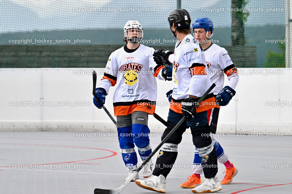 Carinthian Team Zehenthof vs. Ultras Spittal | Jubel Carinthian Team Zehenthof, #91 Bruckner Patrick Carinthian Team Zehenthof, #77 Ladinig Elias Carinthian Team Zehenthof, #76 Floriantschitz Lukas Carinthian Team Zehenthof, Carinthian Team Zehenthof vs. Ultras Spittal, Carinthian Team Zehenthof vs. Ultras Spittal am 10.05.2026 in Villach (Alpen Arena ), Austria, (Photo by Bernd Stefan)