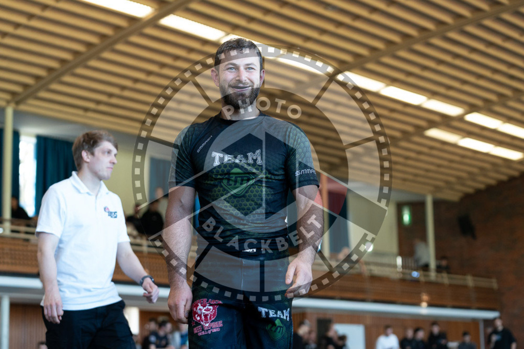 20250329PBB3822 | Fighters compete during the International Luta Livre (ILLCS) Germany IX Spring 2025 Competition spring on March 29, 2025 in Hannover, Germany.© Chiara Dazi