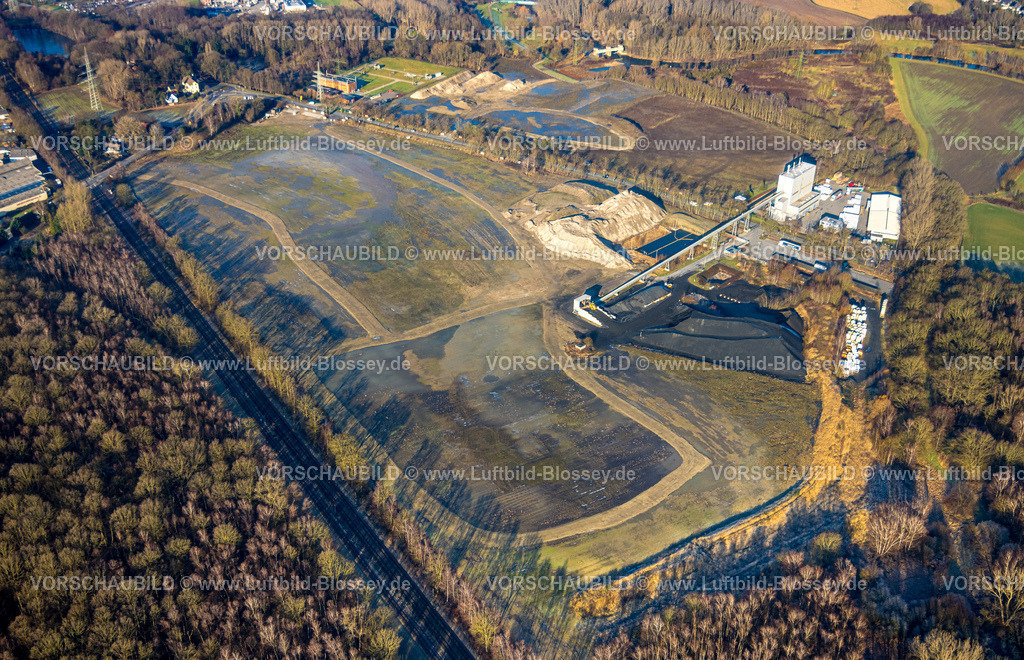 Luenen260100141 | Luftbild, ehemaliges STEAG Kraftwerk Gelände, Moltkestraße, geplantes Industriegebiet und Gewerbegebiet, Lippholthausen, Lünen, Ruhrgebiet, Nordrhein-Westfalen, Deutschland