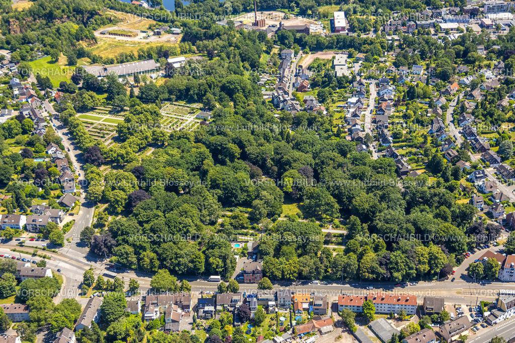 Muelheim230704280 | Luftbild, Broich Friedhof, Broich - Ost, Mülheim an der Ruhr, Ruhrgebiet, Nordrhein-Westfalen, Deutschland