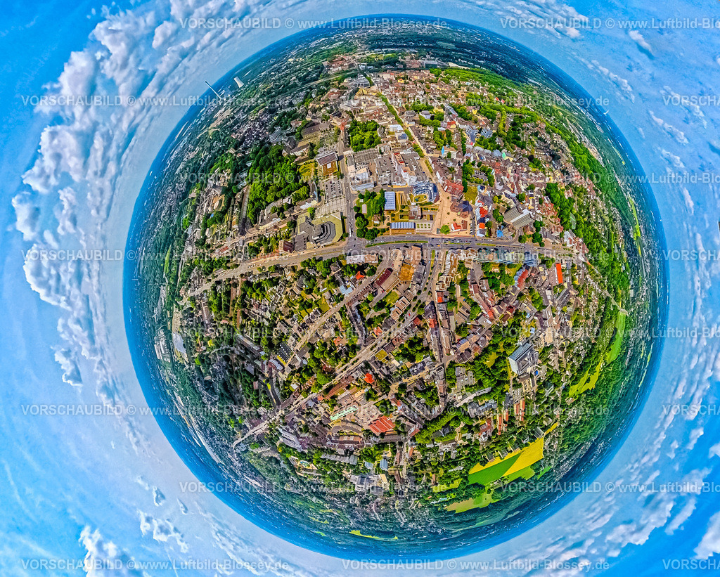 Herne2506900243Mitte-SodingerStrasse | Innenstadt Wohngebiet und Ortsansicht an der Sodinger Straße, Erdkugel, Fisheye Aufnahme, Fischaugen Aufnahme, 360 Grad Aufnahme, tiny world, little planet, fisheye Bild, Herne-Mitte, Herne, Ruhrgebiet, Nordrhein-Westfalen, Deutschland