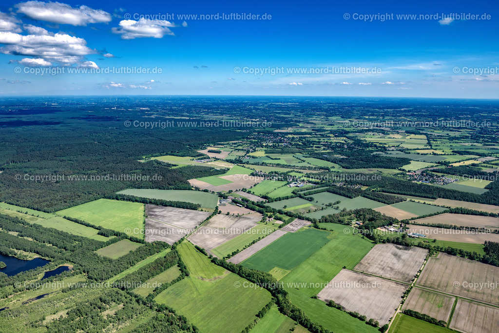 Hartenholm_ELS_7886030622 | HARTENHOLM 03.06.2022 Ortsansicht der Straßen und Häuser der Wohngebiete in Hartenholm im Bundesland Schleswig-Holstein, Deutschland. // Town View of the streets and houses of the residential areas in Hartenholm in the state Schleswig-Holstein, Germany. Foto: Martin Elsen