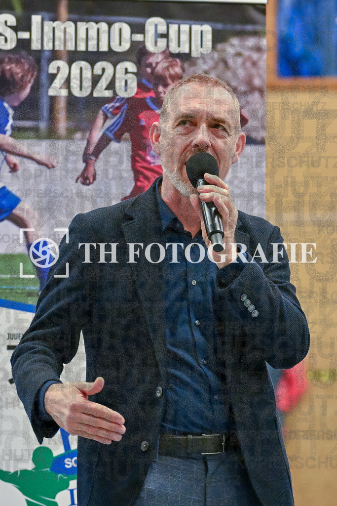 GER, Begegnung, Fussball, U14 Hallenturnier, PS-Immo-Cup 2026, 18.01.2026 | Jörg Lutz (OB Lörrach)