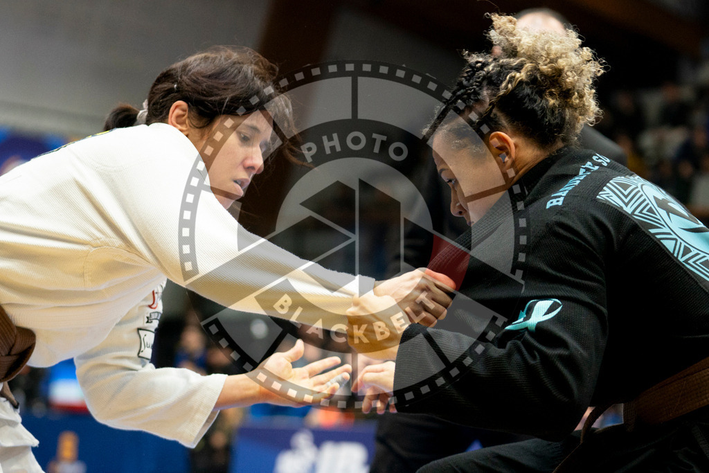 20240124PBB02314 | Fighters compete during the second day of the IBJJF European Championship in Paris, France, on January 24, 2024.