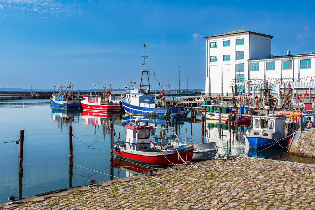 Fischerboote im Hafen von Sassnitz auf der Insel Rügen | Fischerboote im Hafen von Sassnitz auf der Insel Rügen.