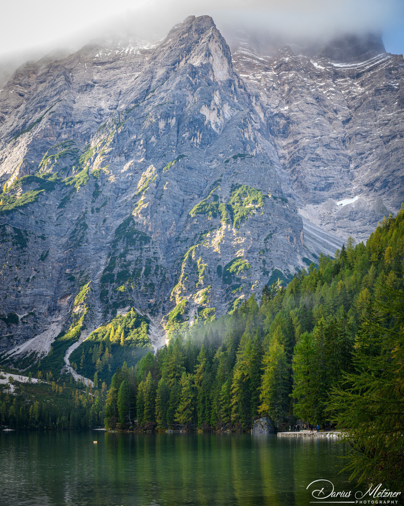 Der Pragser Waldsee | Der Pragser Waldsee im Pragser Tal