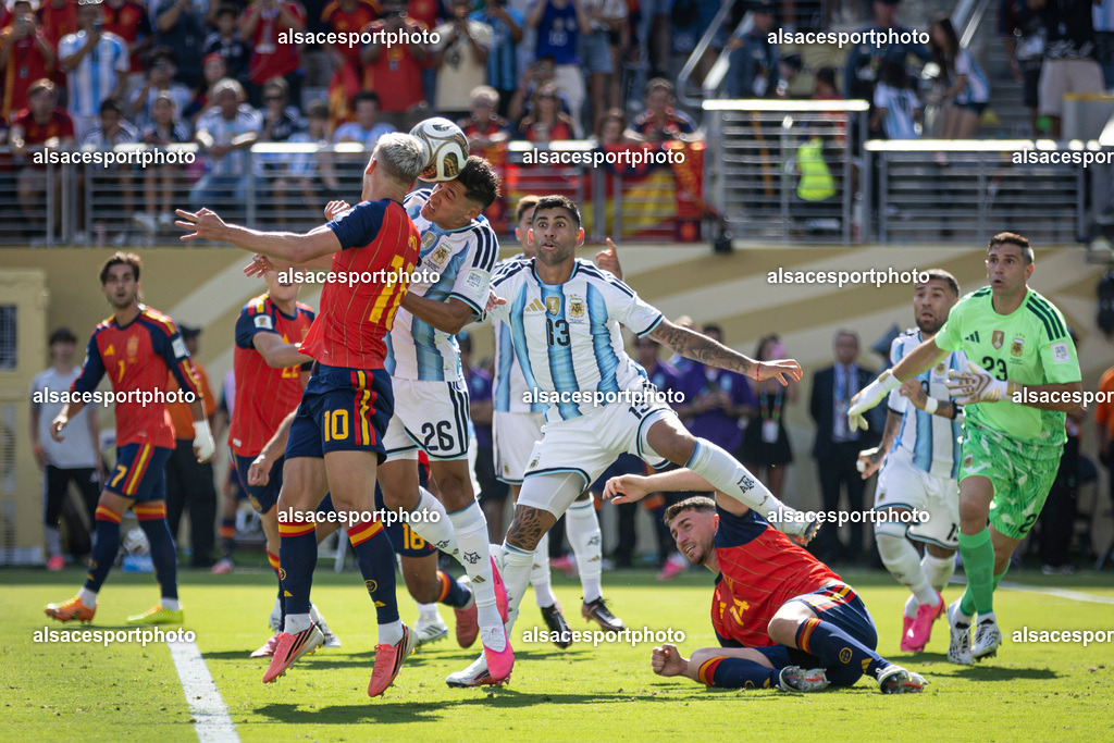 FOOTBALL : Argentine vs Espagne – Finale de la Coupe du Monde FIFA 2026. New York New Jersey Stadium, East Rutherford, New Jersey, États-Unis. 19/07/2026. | Nahuel Molina #26 (Argentine)