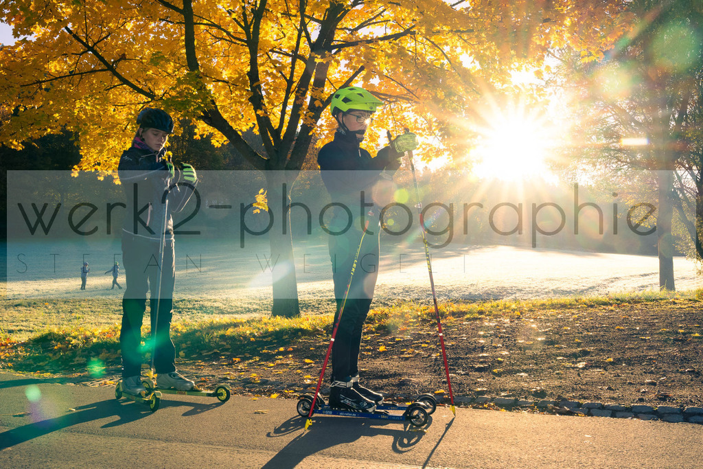 Skiroller-Wettkampf | Struth-Helmershof am 24. Oktober 2021