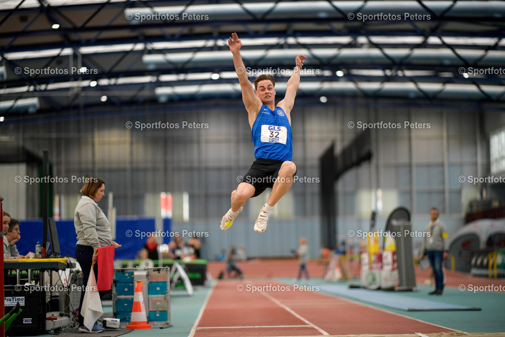 250208_xkaix_DM Mehrkampf_2 | 08.02.2025, xkaix, Leichtathletik 20. Deutsche Meisterschaften, Mehrkampf Halle v.l. Martin Kratz (TV Gelnhausen) - Realisiert mit Pictrs.com