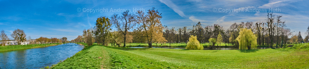 Die Weiße Elster beim Schlosspark von Bad Köstritz 04 | Bedeutsame Landschaften Deutschlands - Realisiert mit Pictrs.com
