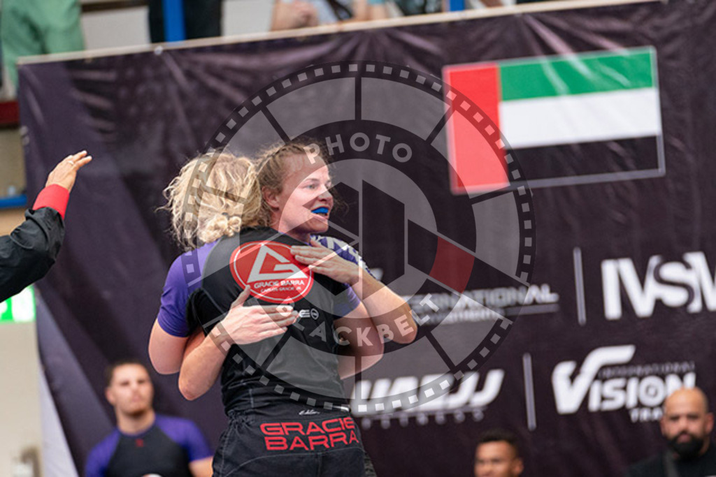20230826PBB54299 | Fighters compete during the AJP INTLPRO BJJ and grappling competition in Hamburg, Germany, on August 26 2023.