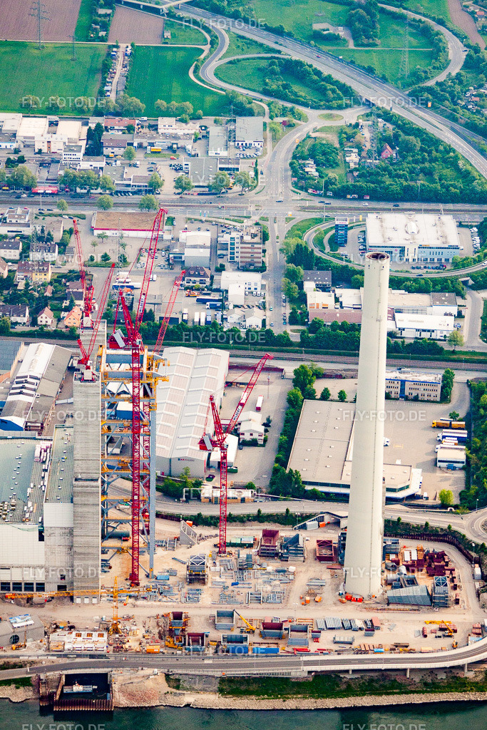 MA-Neckarau, GKM | Luftbild: MA-Neckarau, GKM im Ortsteil Neckarau in Mannheim im Bundesland Baden-Württemberg in Deutschland. Foto: IMG_40525.jpg vom 24.04.2011 durch Werner Riehm/FLY-FOTO.de - Realisiert mit Pictrs.com