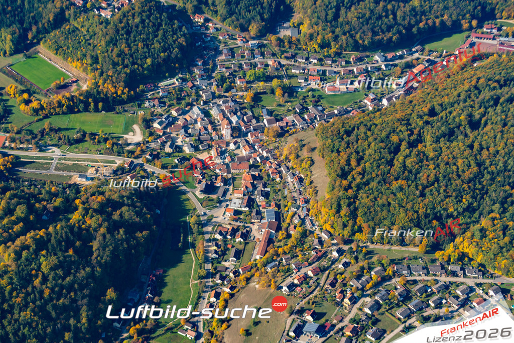 Das Luftbild der Stadt Breitenbrunn wurde 2018 vom Flugzeug heraus erstellt (keine Drohne) Aufnahmehöhe ca.400 Meter- hohe Auflösung für beste Druck-Qualität