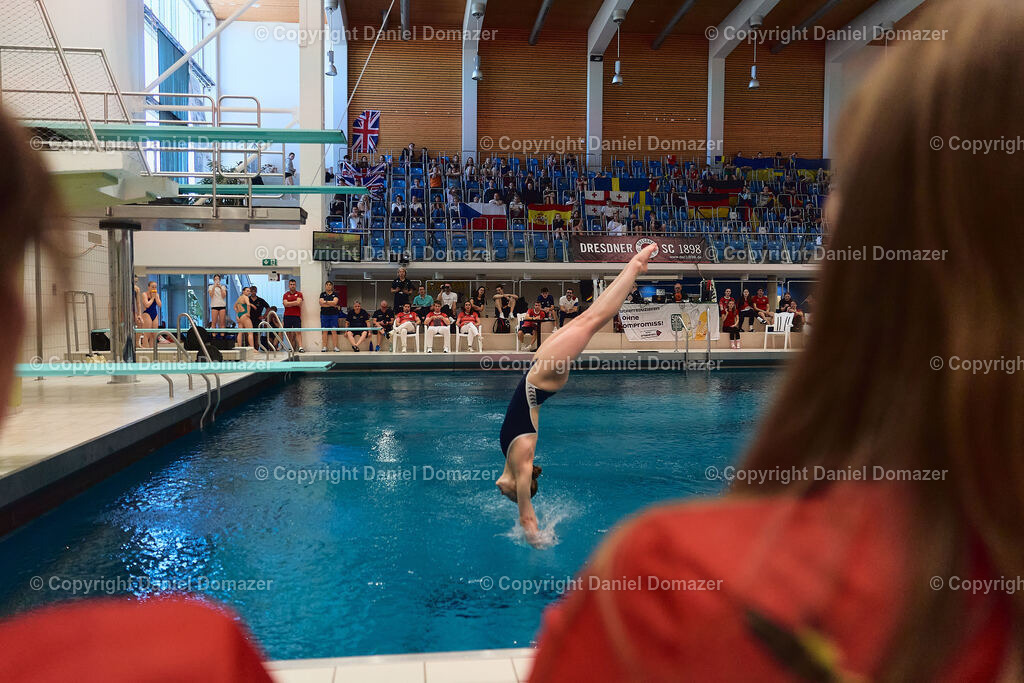 International Youth Diving Meet 2026 | Day 4 of 5 | International Youth Diving Meet 2026| Day 4 of 5 | 25.04.2026 | Youth diving competition featuring 1m and 3m springboard and platform at the Schwimmsportkomplex Freiberger Platz in Dresden.@ Domazer Photography - Realisiert mit Pictrs.com