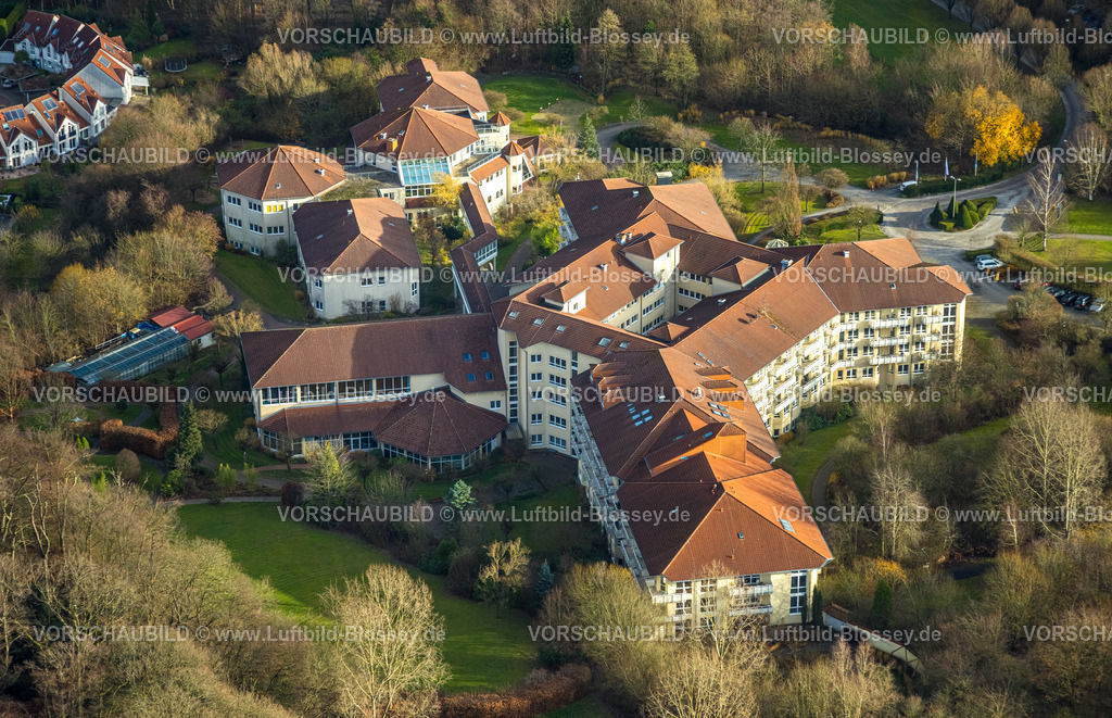 Hattingen251200506 | Luftbild, Vitrea Klinik Hattingen Rehaklinik, Holthausen, Hattingen, Ruhrgebiet, Nordrhein-Westfalen, Deutschland