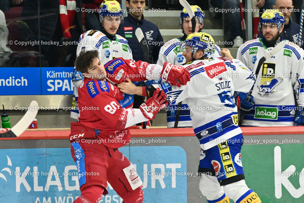 EC KAC vs. EC IDM Wärmepumpen VSV 4.2.2024 | #16 Schwinger Simeon, #55 Sabolic Robert, Faustkampf