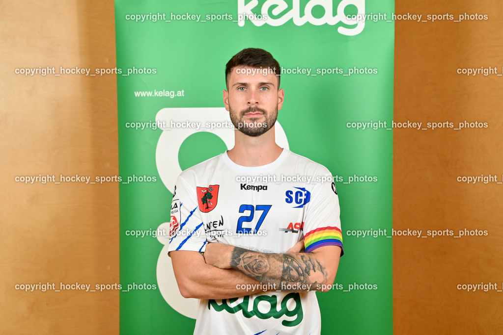 SC Ferlach Media Day | #27 Pernovsek Luka, SC Ferlach Media Day, SC Ferlach Media Day am 19.08.2024 in Ferlach (Ballspielhalle Ferlach), Austria, (Photo by Bernd Stefan)