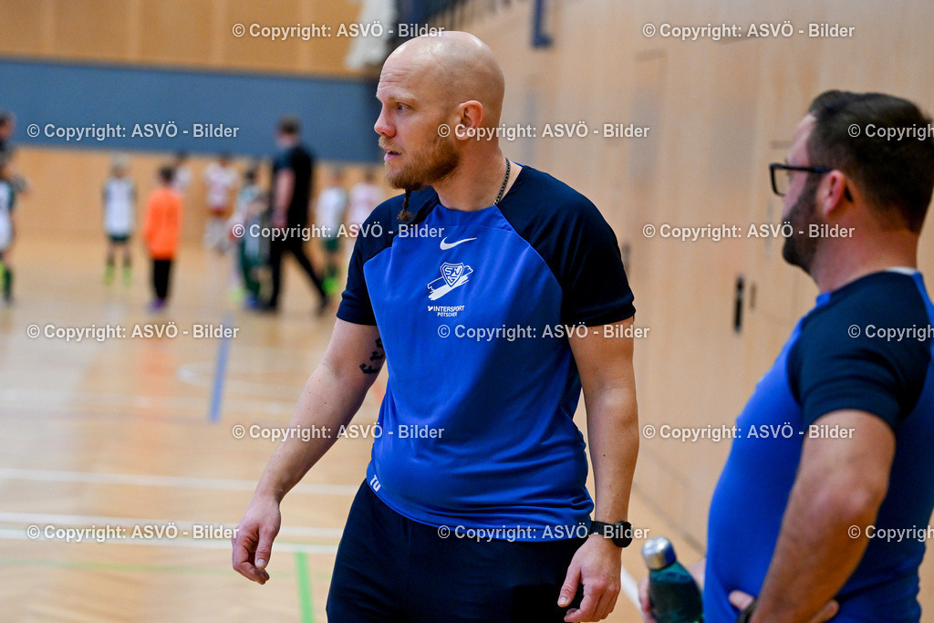 ASVÖ_ Fussballturnier SV Gallneukirchen_ 08.02.2025-2 | 08.02.2025, Gallneukirchen, AUT, ASVÖ, Fussball Nachwuchs Hallenturnier 2025, SV Gallneukirchen im Bild Teilnehmer U 7©Harald Dostal / fodo.media - Realisiert mit Pictrs.com