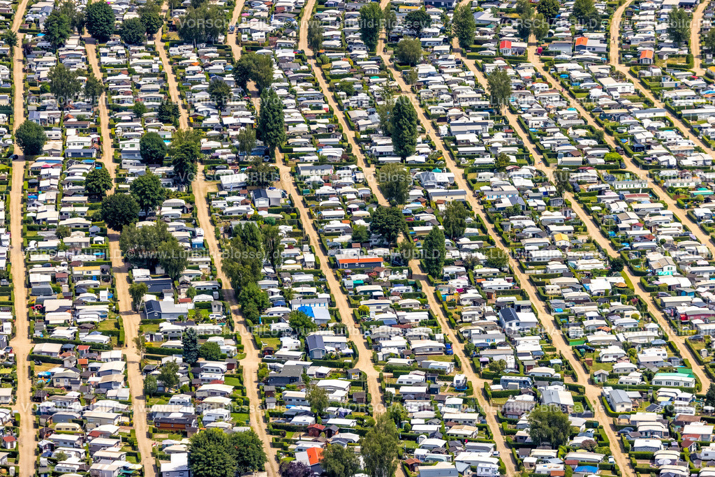 Wesel220703441 | Luftbild, Campingplatz Grav Insel am Fluss Rhein, Flürener Feld, Wesel, Niederrhein, Nordrhein-Westfalen, Deutschland