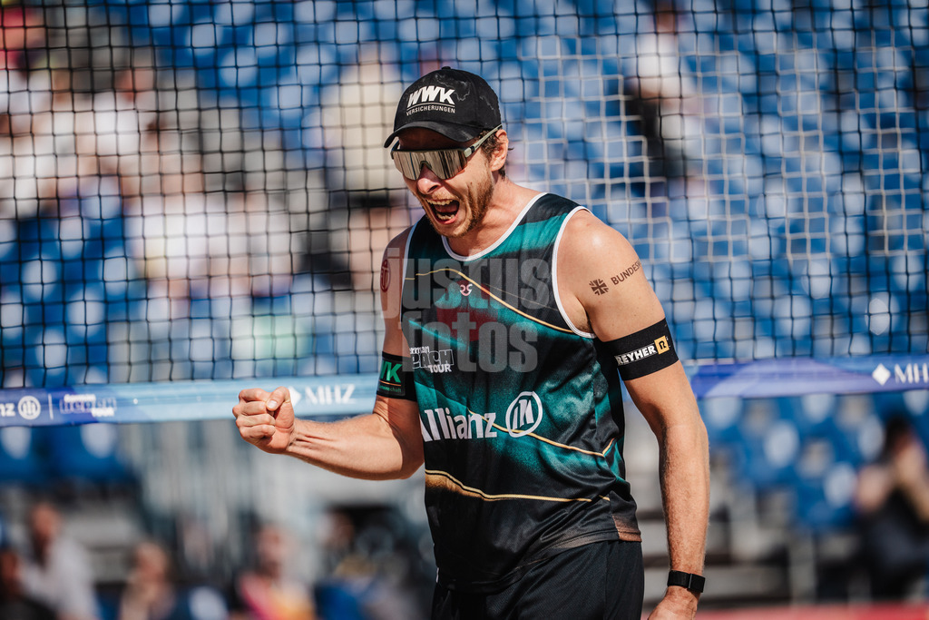 Beachvolleyball | Frauen | Deutsche Meisterschaften 2025 Timmendorfer Strand | 04.09.2025 | Nils Ehlers jubelt