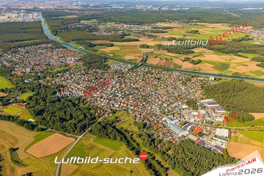 Luftbild Vs Google Maps  Katzwang  Nürnberg -Das Luftbild wurde 2025 vom UL-Flugzeug heraus erstellt ( keine Drohne ) - Hochauflösende Luftaufnahme -Nicht vergleichbar mit Google Maps oder Satelittenbilder- Die Geschenkidee !Mit Lizenz und Bildrechte bestellbar