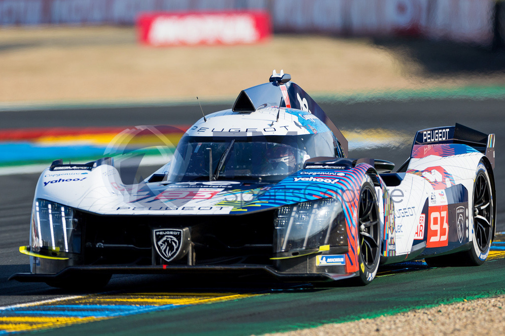 Trainproduction-20230607-1002 | LE MANS,FRANCE,07.Jun.23 - MOTORSPORTS - WEC, FIA World Endurance Championships, 24 Hours of Le Mans, Circuit de la Sarthe, qualifying. Image shows Paul Di Resta (GBR), Mikkel Jense (DEN) and Jean-Eric Vergne (FRA/ Peugeot Totalenergies). Photo: Trainproduction / Matthias Trinkl