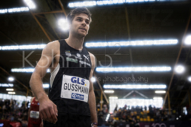 Deutsche Leichtathletik-Hallenmeisterschaften; Dortmund, 28.02.2026 | Heiko Gussmann (Sprintteam Wetzlar, 200); Deutsche Leichtathletik-Hallenmeisterschaften am 28.02.2026 in der Helmut-Körnig-Halle in Dortmund. 