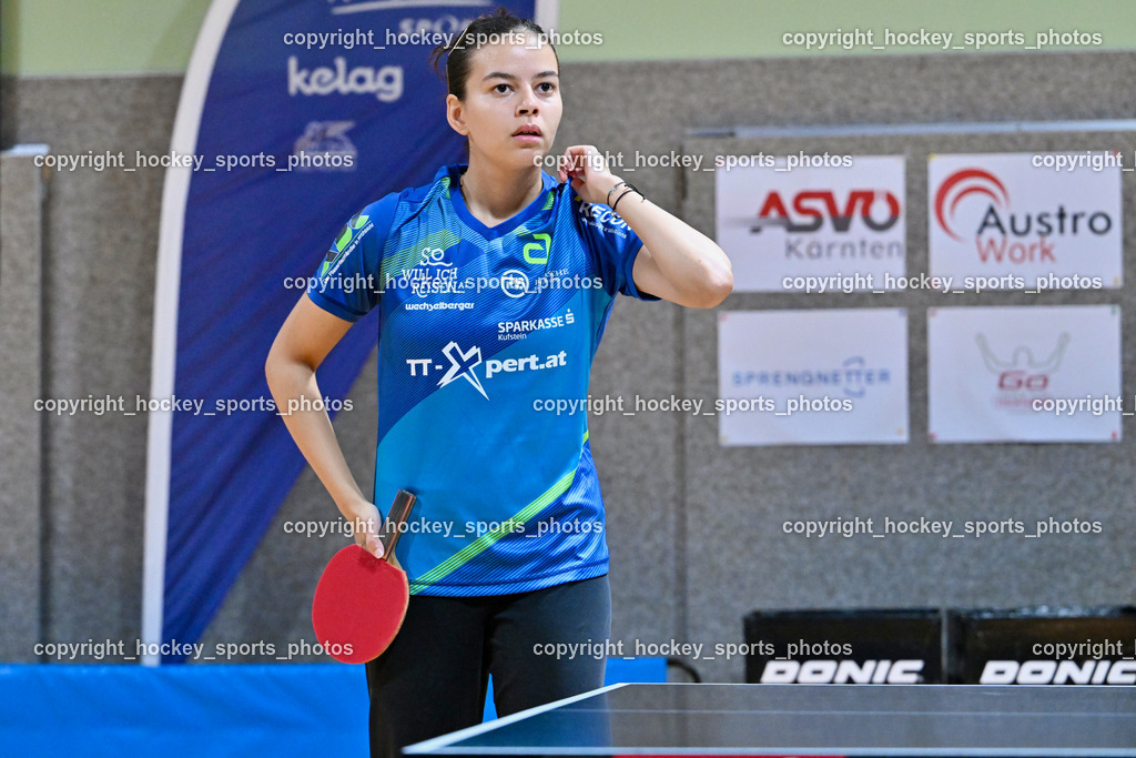 SCO Ossiachersee Bodensdorf vs. SU Spk. Kufstein | Mariam Alhodaby, SCO Ossiachersee Bodensdorf vs. SU Spk. Kufstein, SCO Ossiachersee Bodensdorf vs. SU Spk. Kufstein am 04.10.2024 in Bodensdorf (SCO Halle Bodensdorf), Austria, (Photo by Bernd Stefan)