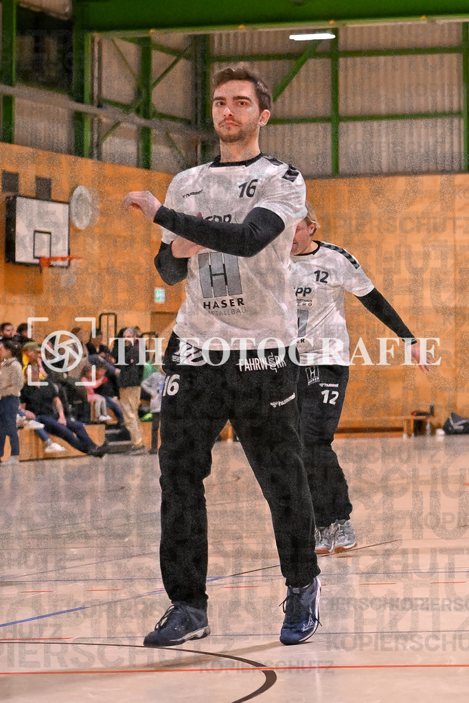 GER, SG Maulburg/Steinen - TV St. Georgen, Handball, Landesliga, 16. Spieltag, Saison 2023/2024, 17.02.2024 | Marcel Bertol (TV St. Georgen/Schw., #16)

GER, SG Maulburg/Steinen - TV St. Georgen, Handball, Landesliga, 16. Spieltag, Saison 2023/2024, 17.02.2024

Foto: TH Fotografie/Thomas Hess