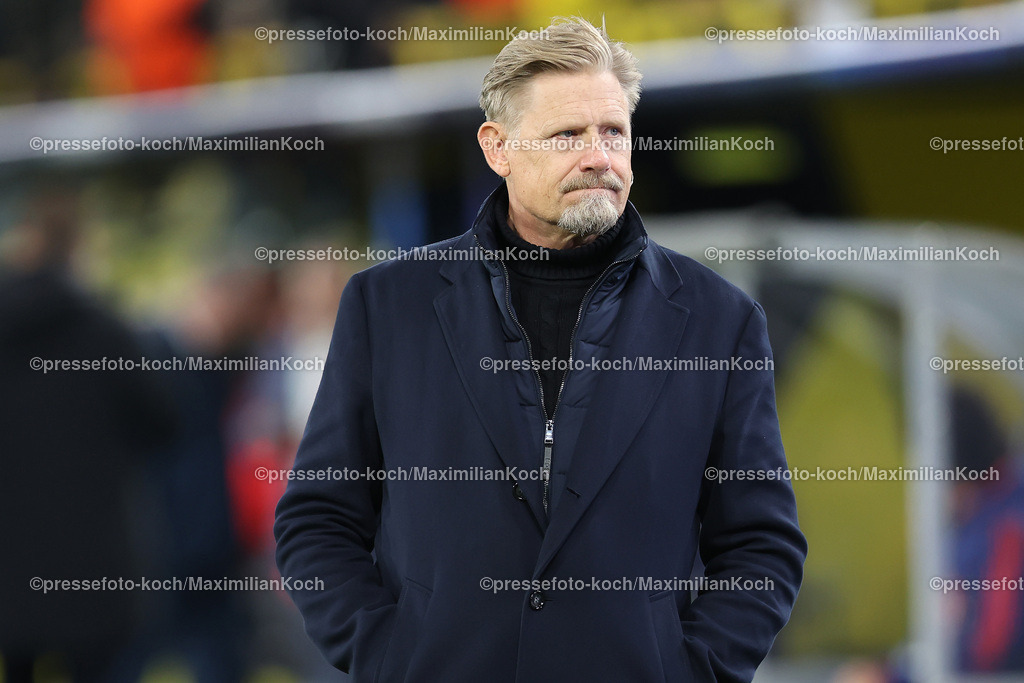 BVB01102401092 | 01.10.2024, Fußball, UEFA Champions League, Borussia Dortmund - Celtic Glasgow, 2. Spieltag, Signal Iduna Park, Saison 2024 2025: Peter Schmeichel