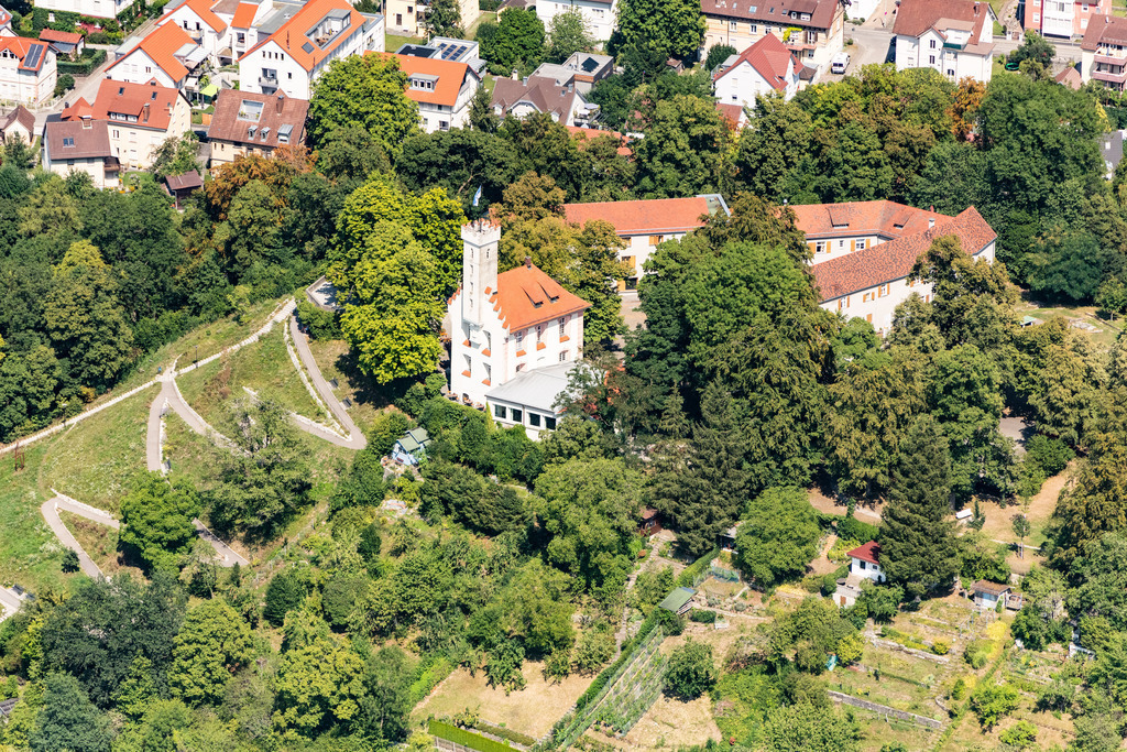 dr__0016065.jpg | RAVENSBURG 03.08.2018 Gebäude der Jugendherberge Veitsburg in Ravensburg im Bundesland Baden-Württemberg, Deutschland. // Building the hostel Veitsburg in Ravensburg in the state Baden-Wurttemberg, Germany. Foto: Daniel Reiter