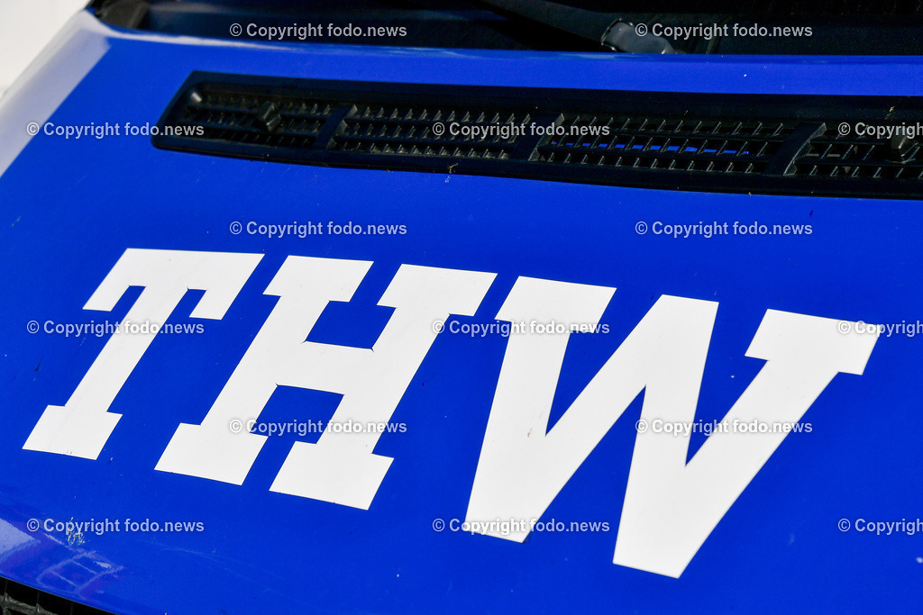 Deutschland_ Baden-Wuerttemberg_ Stuttgart_ 08.04.2025-30 | 08.04.2025, Deutschland, GER, Baden-Wuerttemberg, Stuttgart, im Bild Themenbild, THW, Technisches Hilfswerk, Schrift, Logo, Einsatzorganisation, Bevoelkerungsschutz, Katastrophenschutz, Feature, Symbolbild