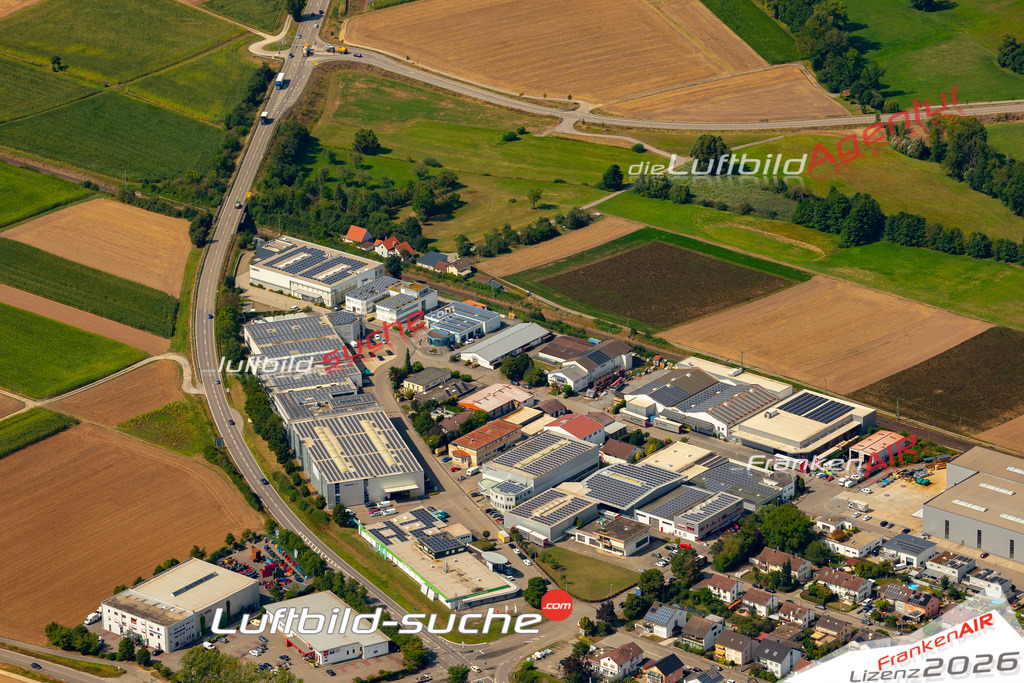 Das Luftbild zeigt :  Illingen - Die Luftaufnahme wurde 2024 vom UL-Flugzeug aus erstellt ( keine Drohne ) - Hochauflösende Luftaufnahme - Für grossformatige Ausdrucke geeignet. Die Geschenkidee !Mit Lizenz und Bildrechte bestellbar