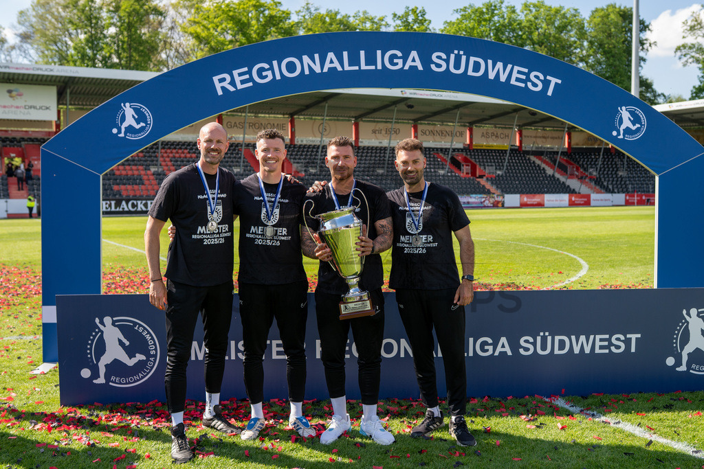 SG Sonnenhof Großaspach vs. SG Barockstadt Fulda-Lehnerz, Fussball, Regionalliga Suedwest, 33. Spieltag, 09.05.2026 | #,SG Sonnenhof Großaspach vs. SG Barockstadt Fulda-Lehnerz, Fussball, Regionalliga Suedwest, 33. Spieltag, 09.05.2026