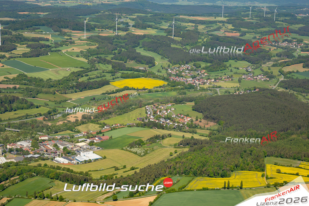 Geschenkidee Rosenhof bei Pegnitz -Die Luftbildaufnahme wurde 2025 vom UL-Flugzeug heraus erstellt ( keine Drohne ) - Hochauflösende Luftaufnahme -Nicht vergleichbar mit Google Maps oder Satelittenbilder- Die Geschenkidee !Mit Lizenz und Bildrechte bestellbar