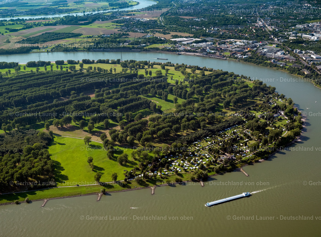 2995046 | Rhein mit Zonser Grind bei Düsseldorf