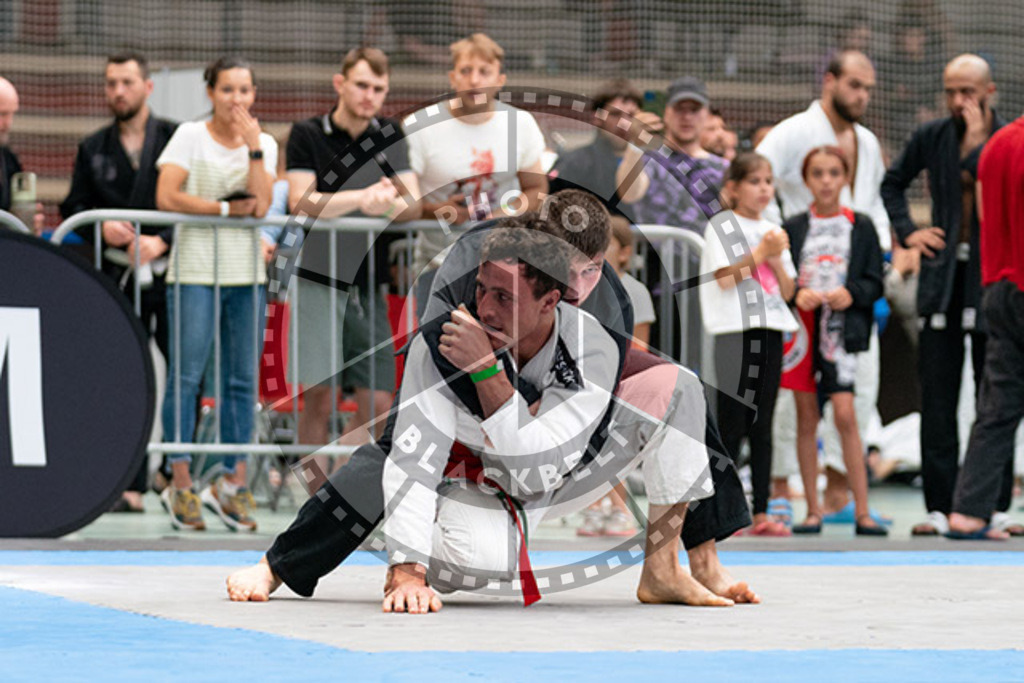 20230826PBB52791 | Fighters compete during the AJP INTLPRO BJJ and grappling competition in Hamburg, Germany, on August 26 2023.
