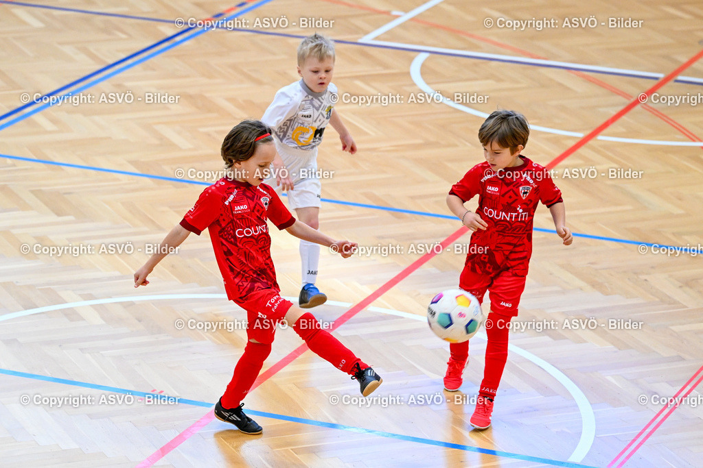 ASVÖ_ Fussball Nachwuchs Hallenturnier 2026_ SV Gallneukirchen_ 28.02.2026-19 | 28.02.2026, Gallneukirchen, AUT, ASVÖ, Fussball Nachwuchs Hallenturnier 2026, SV Gallneukirchen im Bild Teilnehmer U7©Harald Dostal / fodo.media - Realisiert mit Pictrs.com